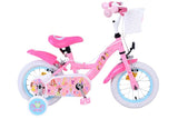 Volare magic royals kinderfiets - meisjes - 12 inch - roze - twee handremmen