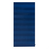 Vibrant stripes | blauwe microvezel handdoek 135 x 65 cm
