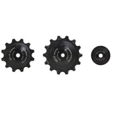 Enduro bearings derailleur pulleys - xd-15 - sram eagle - 12 speed - black