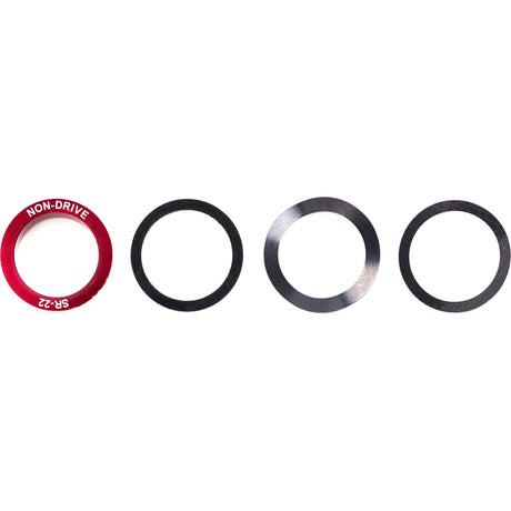 Reduceerset Elvedes - trapas verloop van 24 mm naar 22 mm GXP (4 delig)