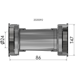 Trapas Elvedes Thread fit T47 Shimano intern 86 mm