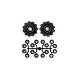 derailleurwieltjes 11 tanden 7-11V zwart 2 stuks