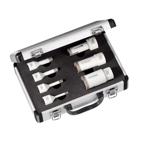 Carat tegelboorset 20-27-35-55 en 72mm