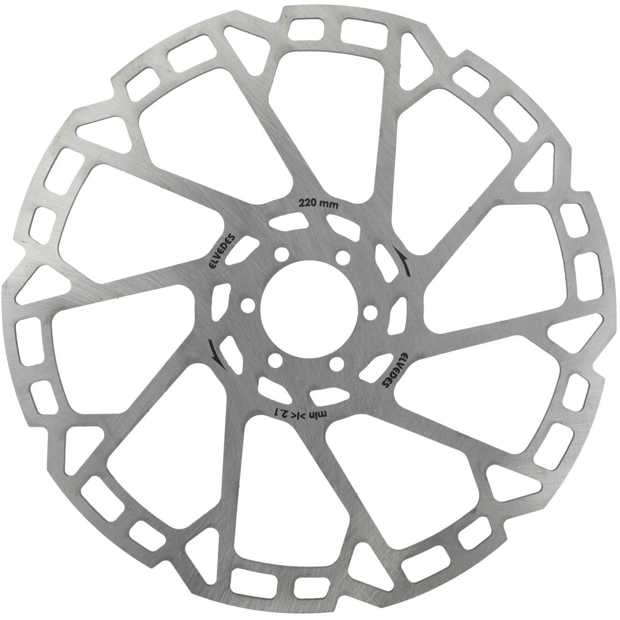 Elvedes remschijf 6-gaats �220mm t=2,3mm