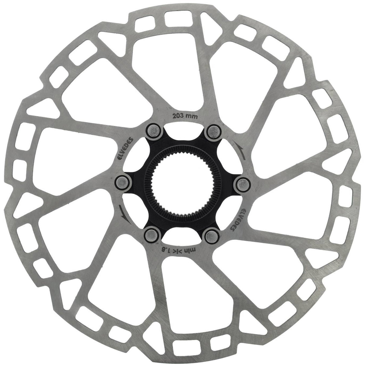 Elvedes Remschijf centerlock ø203mm T=2,0mm