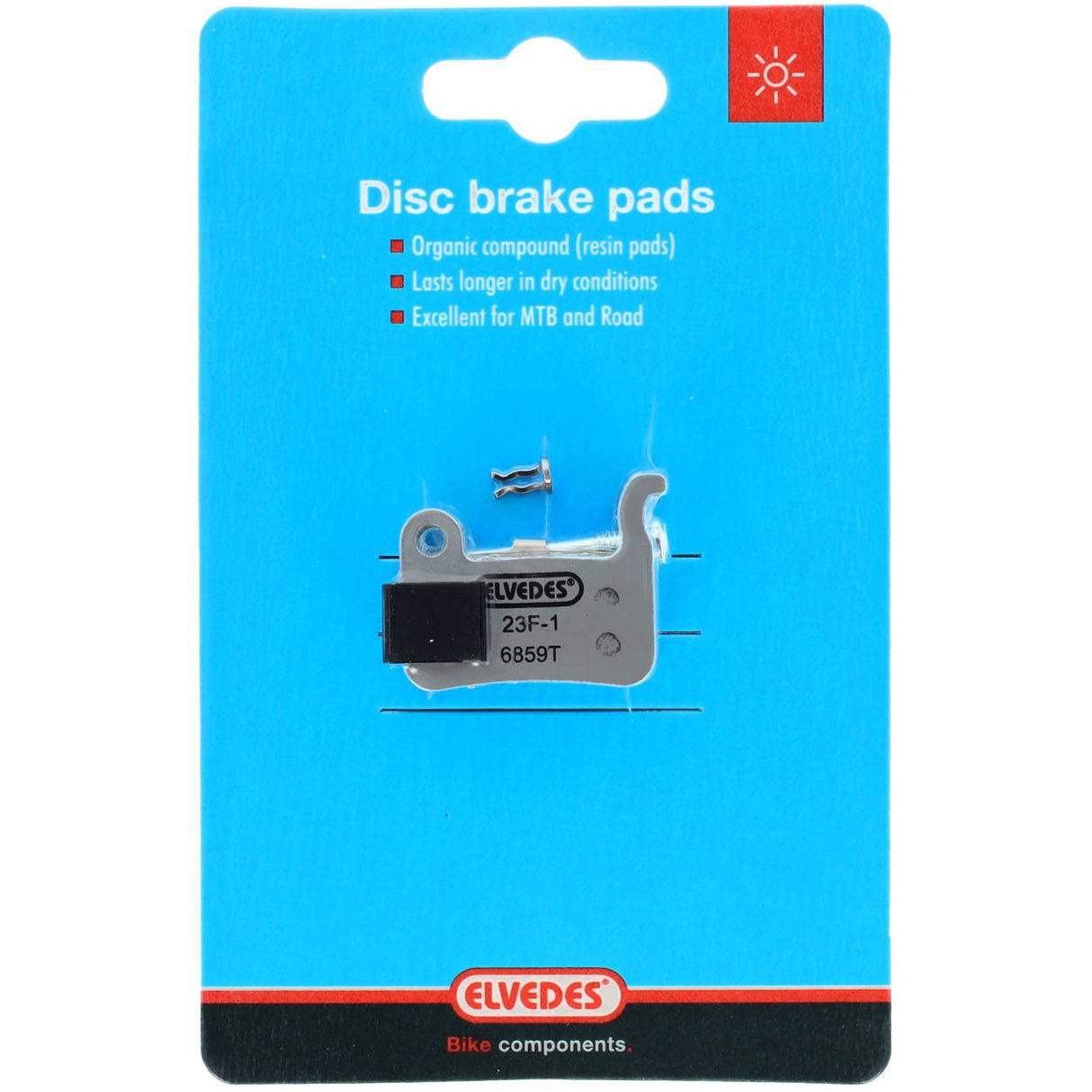 Elvedes schijfremblokken shimano trp | 6859t | grijs