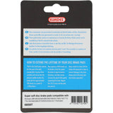 Elvedes schijfremblokset - shimano - organische compound (resin) - 1 paar