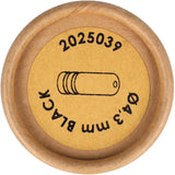 Elvedes kabelhoedjes ø4,3mm pvc - zwart