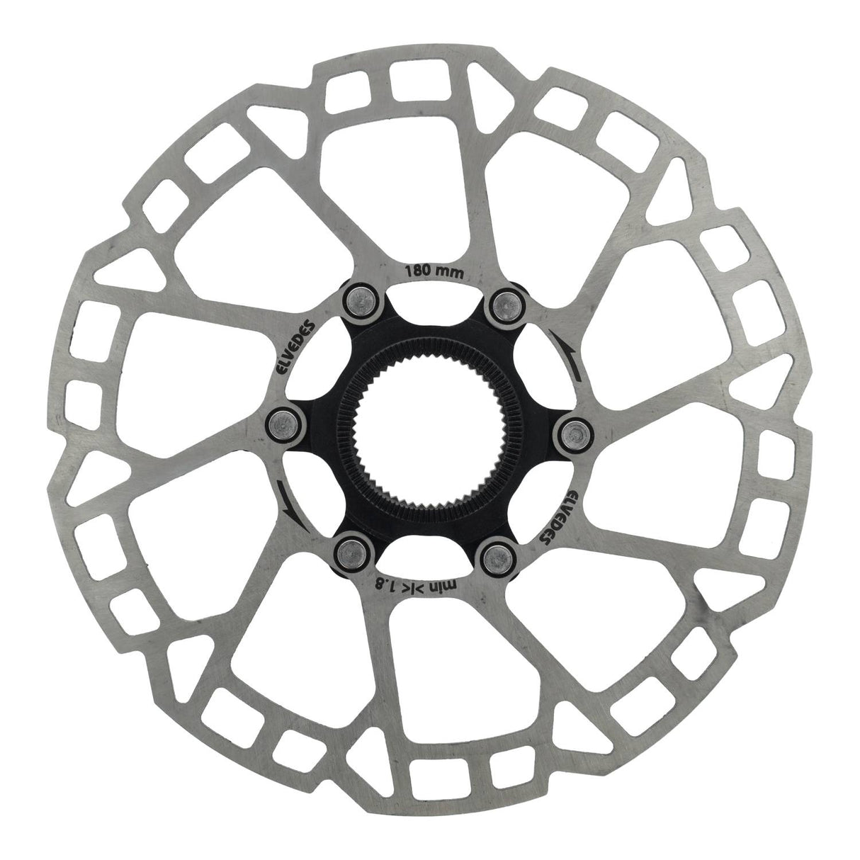 Elvedes remschijf 180mm centerlock 2.0mm