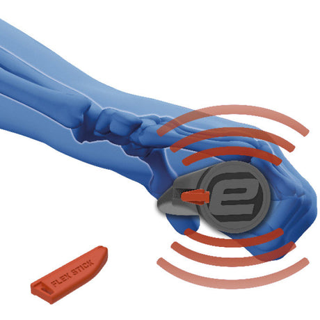 Ergotec handvatset eg-active flex 135 135 mm - zwart