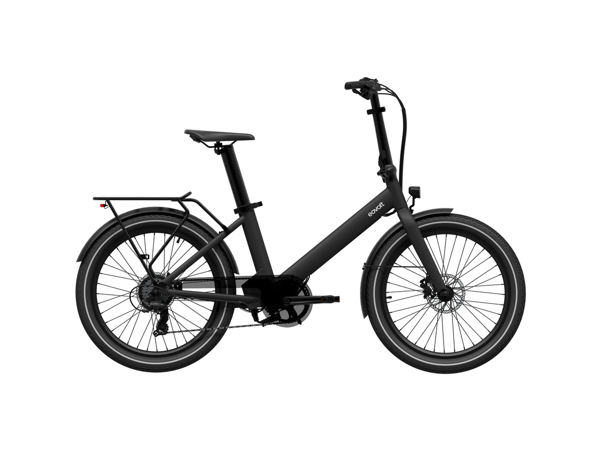 Eovolt Elektrische compactfiets Evening 24 v2 zwart