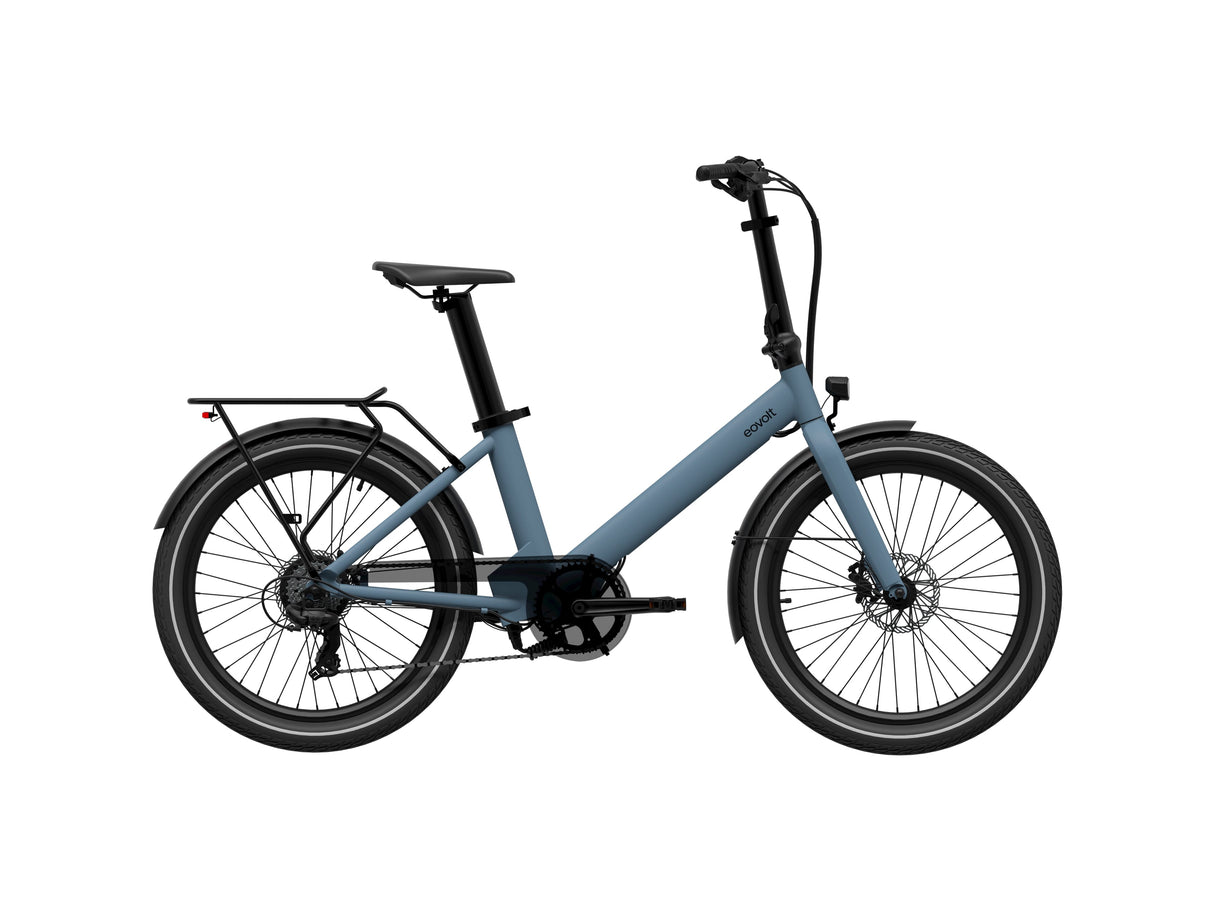 Eovolt Elektrische compactfiets Evening 24 v2 blauw