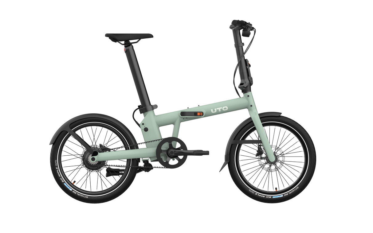 Uto elektrische vouwfiets pro20 v3 groen