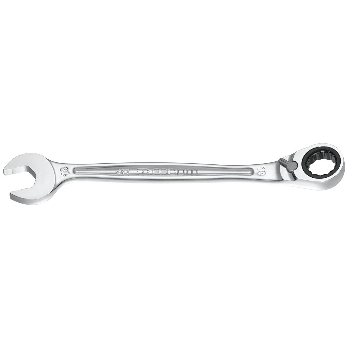 Facom 467b - ultra grip ratelringsteeksleutels | metrische maten - 467b.24pb