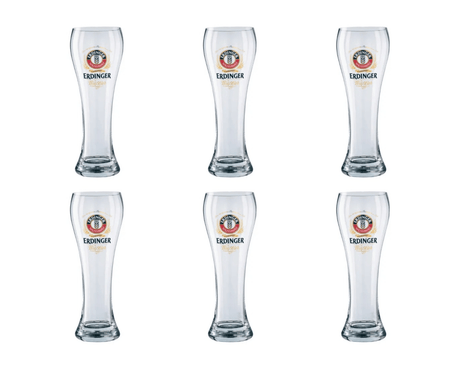Erdinger glas (6x 50cl)