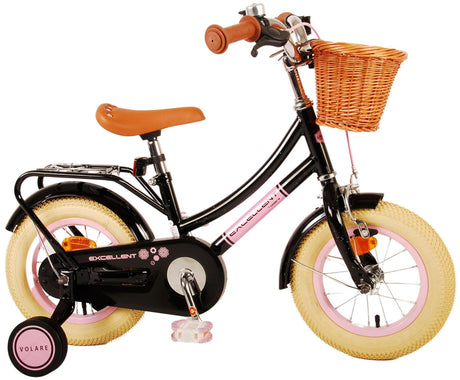 Volare Volare Kinderfiets Meisjes 12 inch Zwart