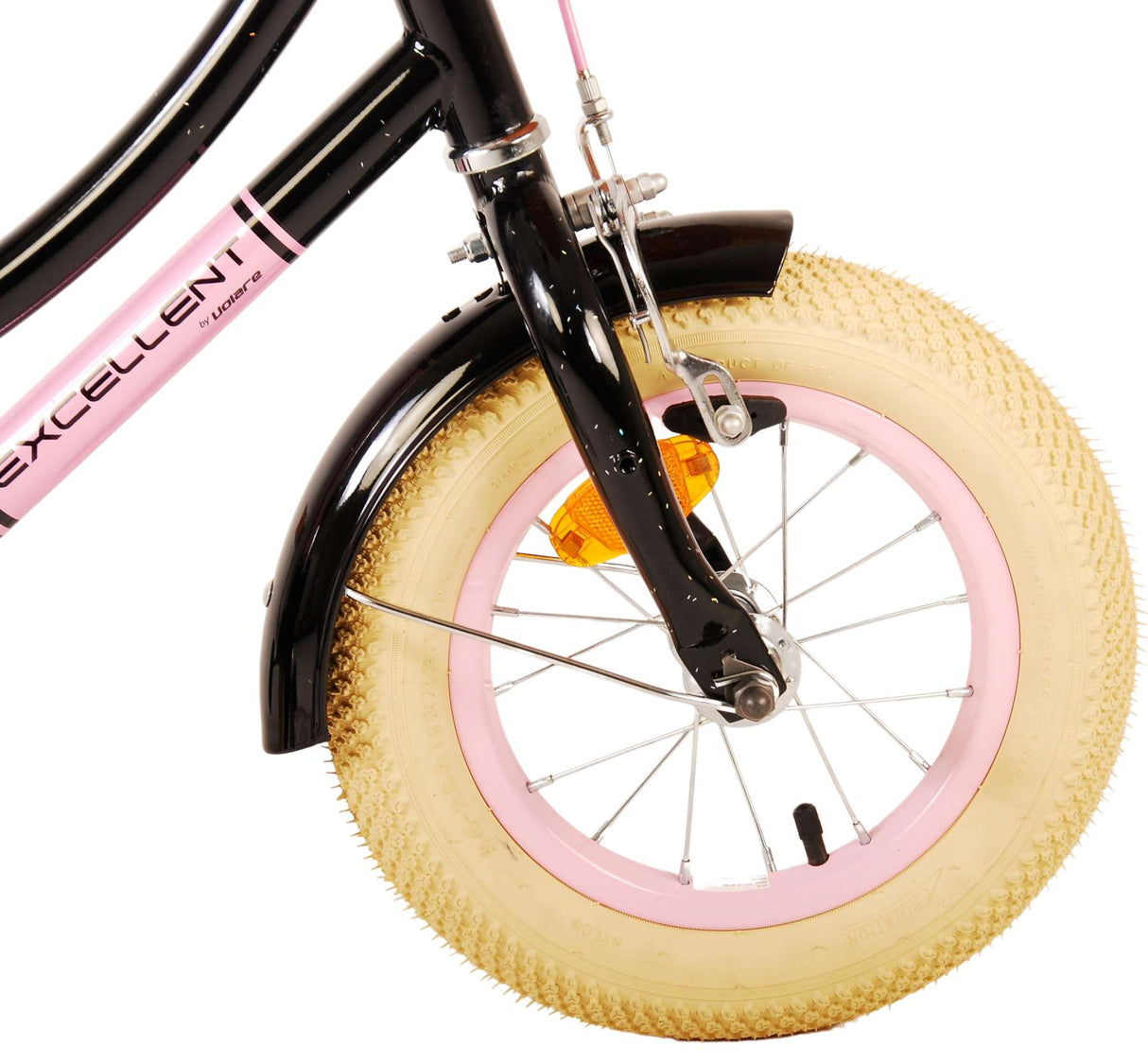 Volare Volare Kinderfiets Meisjes 12 inch Zwart