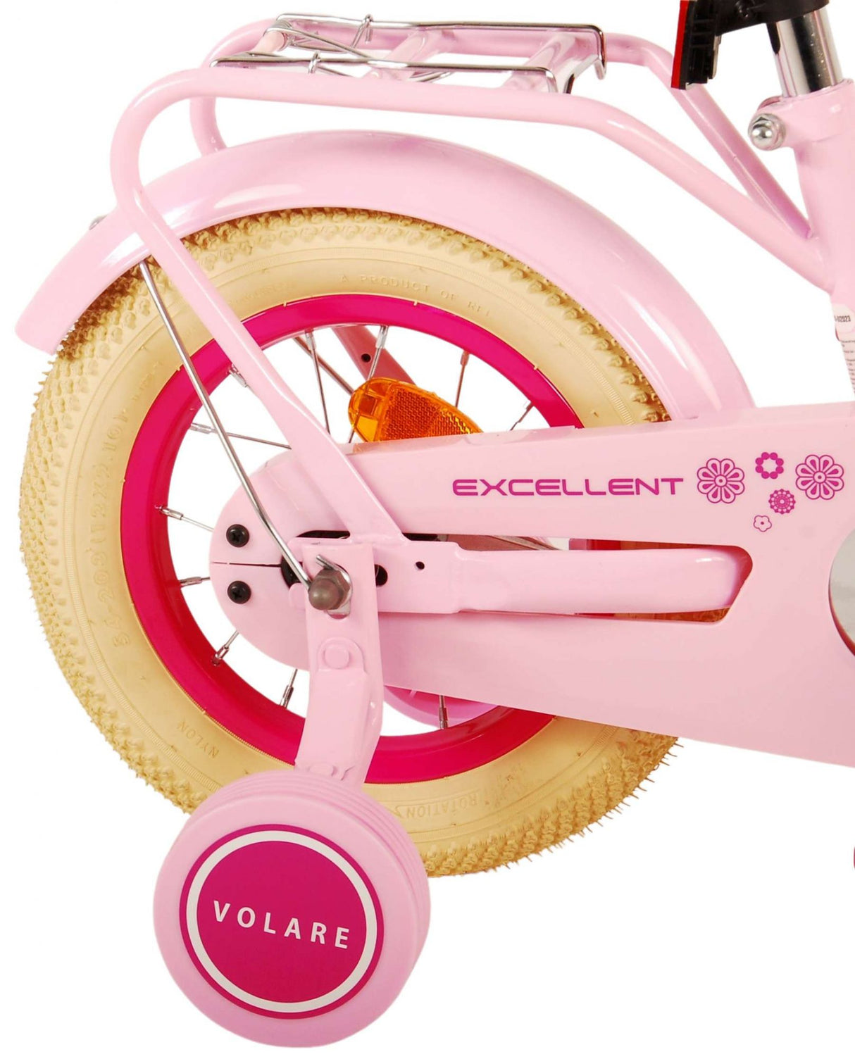 Volare Volare Kinderfiets Meisjes 12 inch Roze