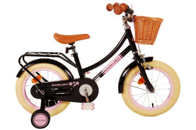 Volare Volare Kinderfiets Meisjes 14 inch Zwart