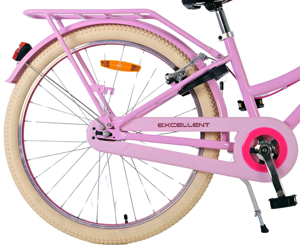 Volare Volare Kinderfiets Meisjes 24 inch RozeTwee handremmen