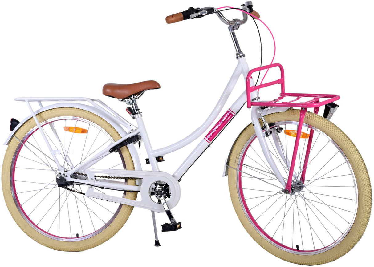 Volare Volare Kinderfiets Meisjes 26 inch Wit 3 versnellingen