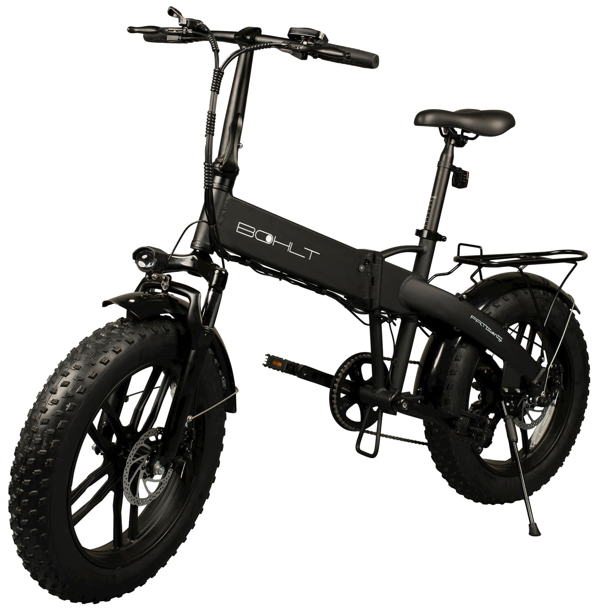 Bohlt Elektrische vouwfiets Fatbike Fattwenty zwart