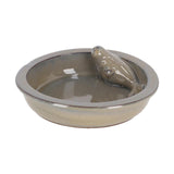 Esschert design vogelbad rond zeehond ã˜27cm