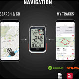 Sigma Rox 4.0 gps zw wit hr stuurhouder + ant + ble borstriem