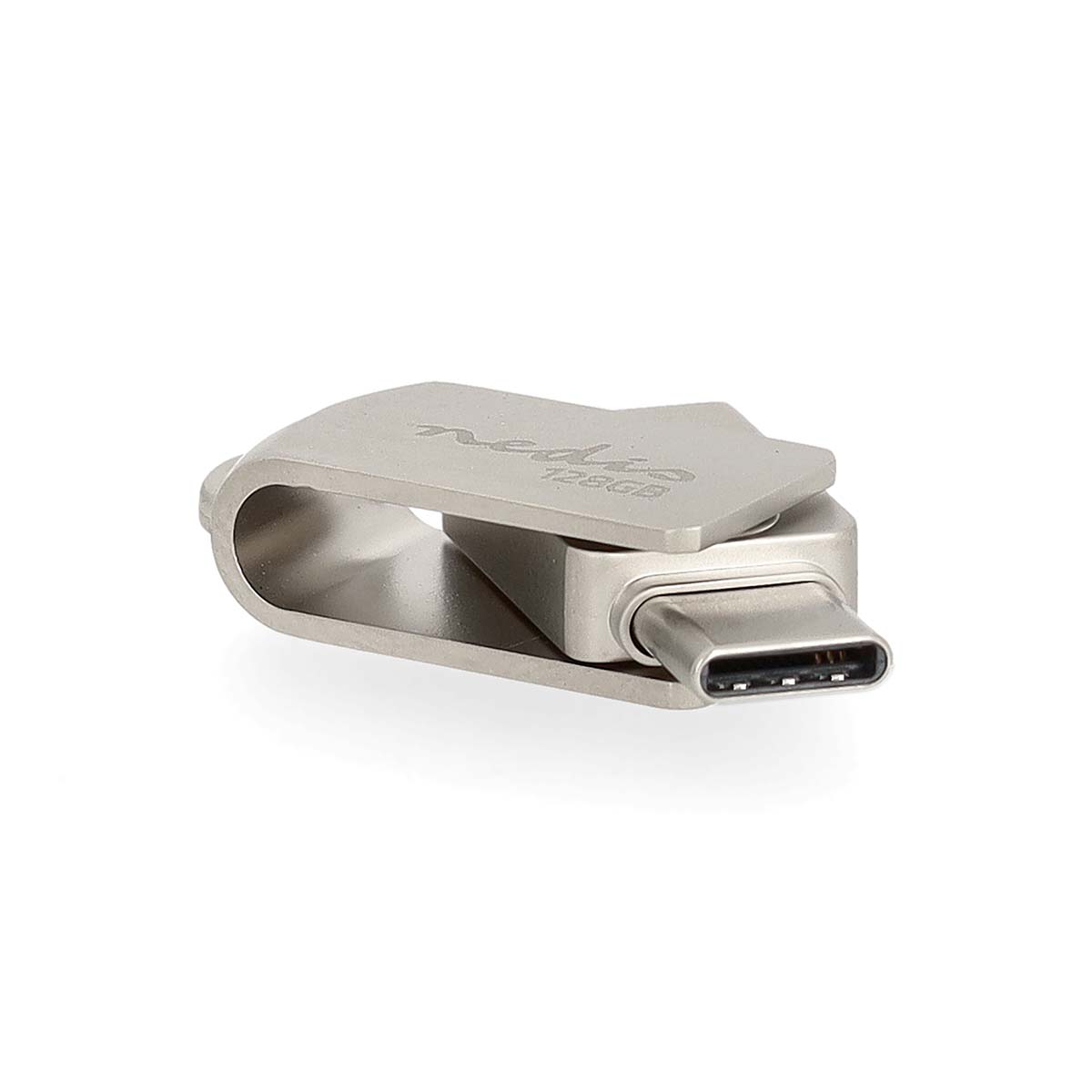 Nedis flash drive | 128 gb | usb-a usb-c™ | leessnelheid: 110 mb s | schrijfsnelheid: 30 mb s - fdriuc3128si