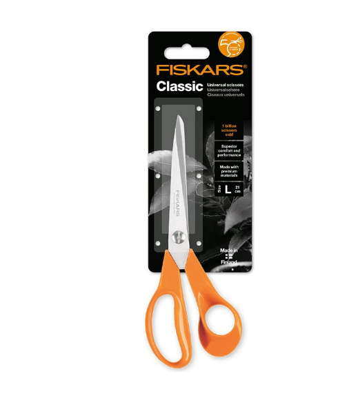 Fiskars universal scissors 21 cm classic