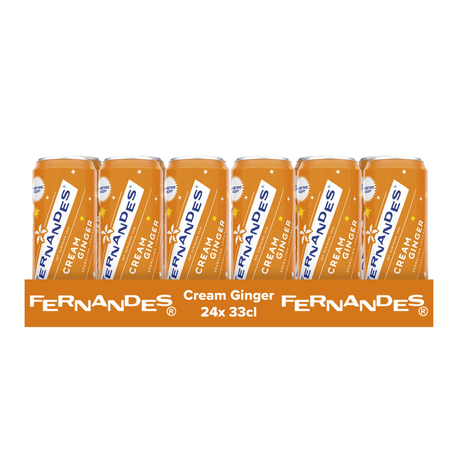 Fernandes cream ginger blik (24x 33cl)