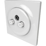 Fibaro Walli N TV-SAT Outlet