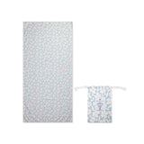 Florish | groene microvezel handdoek 180 x 90 cm