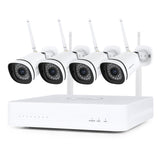 Foscam FN8108W-B4-1T, 2K 3MP 8-kanaals WiFi beveiligingss
