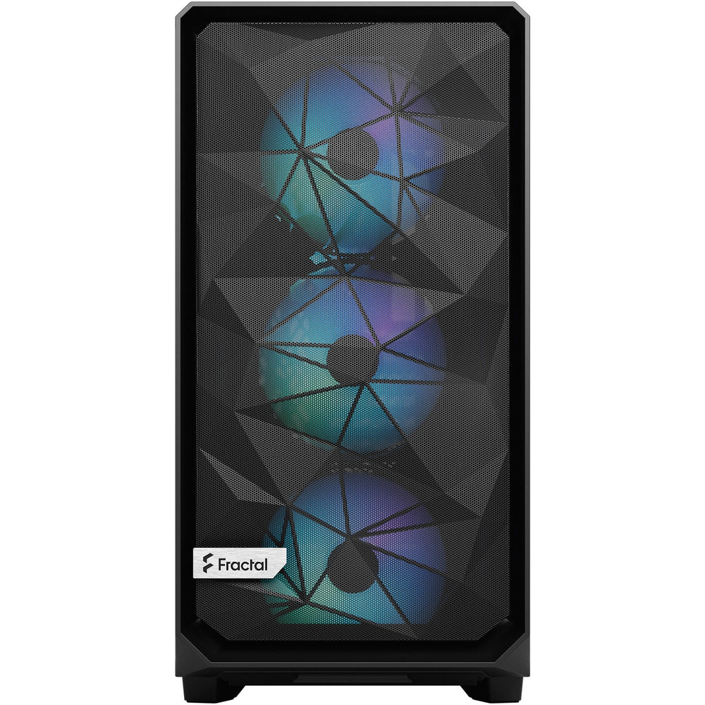 Fractal design meshify 2 lite rgb black tg light tint