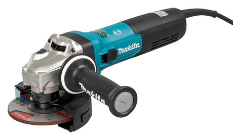 Makita ga5091x01 | 230v | haakse slijper | 125 mm | met vastzetschakelaar | in doos - ga5091x01