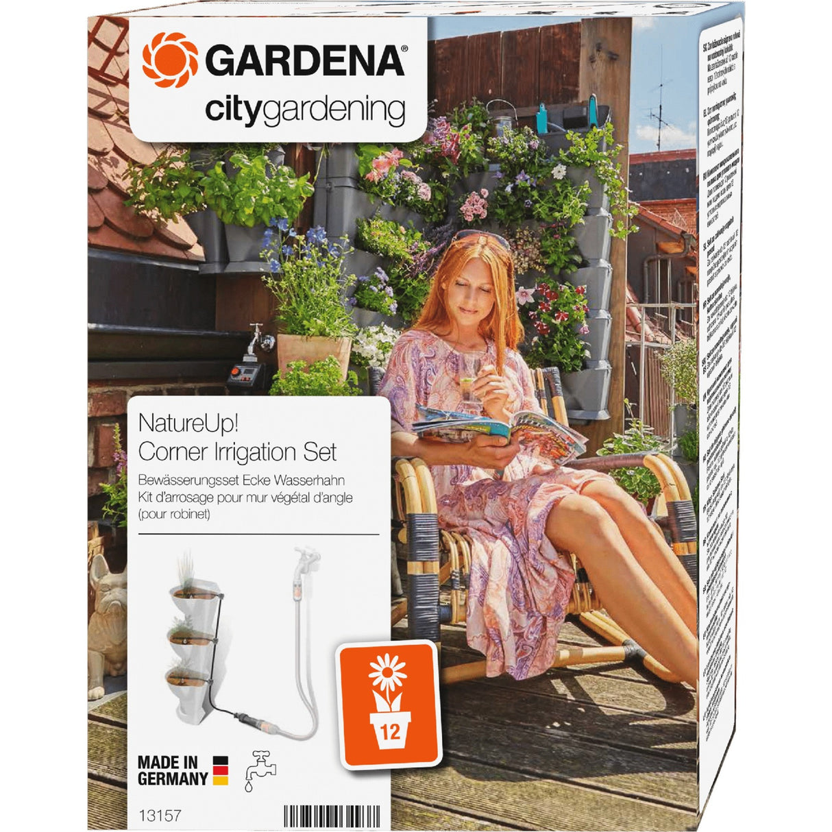 GARDENA NatureUp! Bewateringsset Hoek Waterkraan