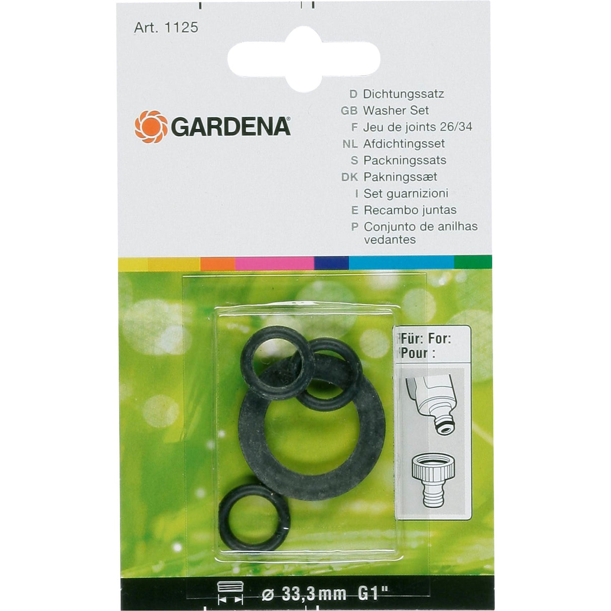 GARDENA Set rubberringen