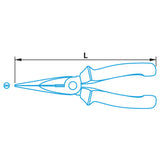 Berner 100529 Telefoontang recht 205 mm