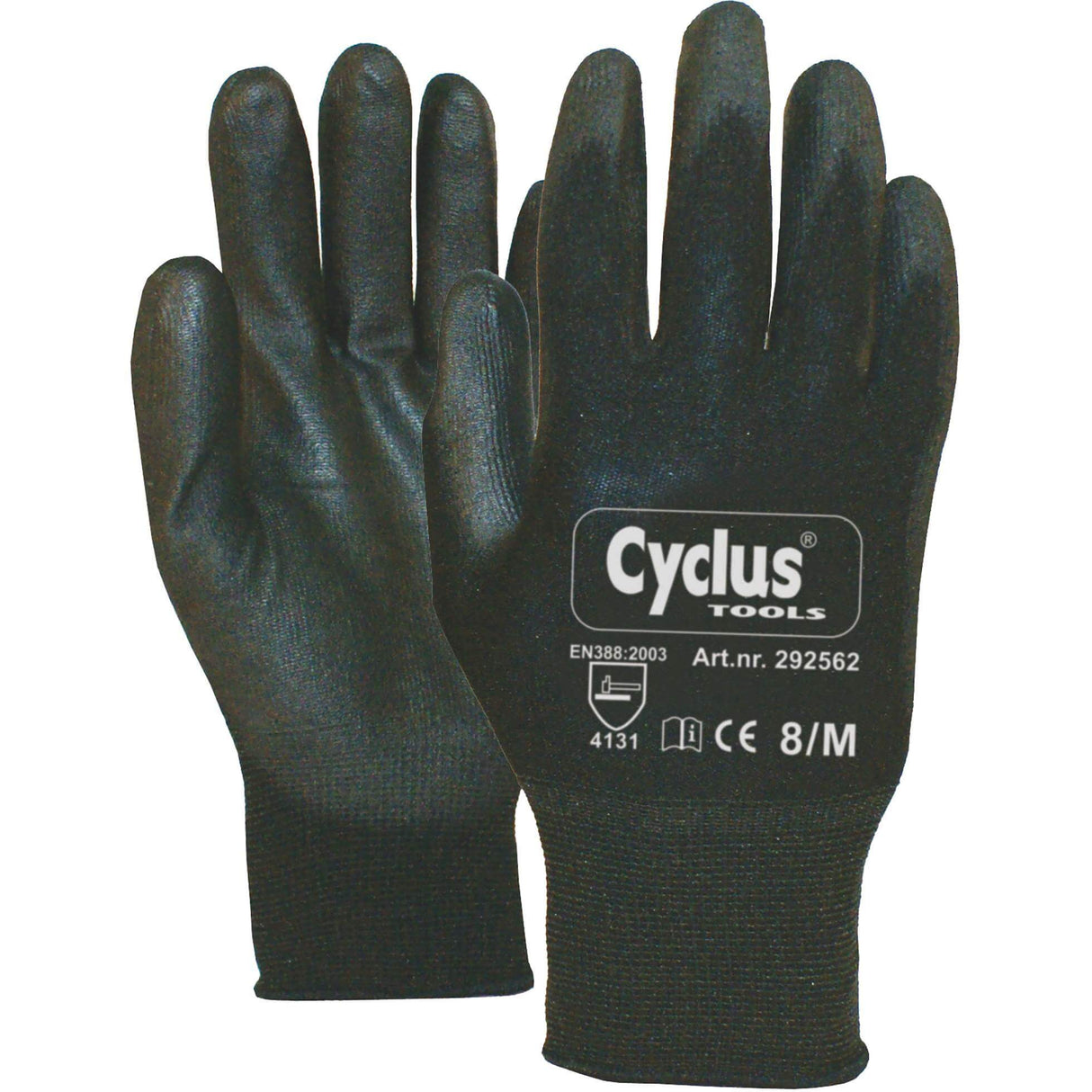 Cycplus Werkhandschoenen Pu-Flex M (8) Zwart