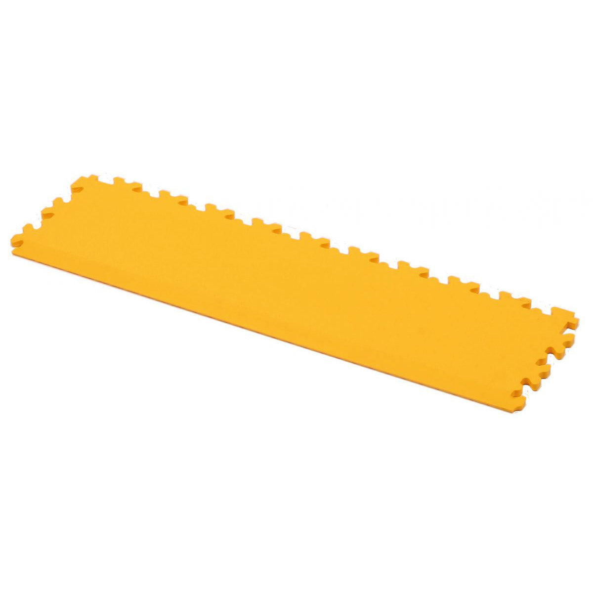 Vloertegeldrempel Cyclus 50x13x0.7 cm PVC koppelbaar - geel