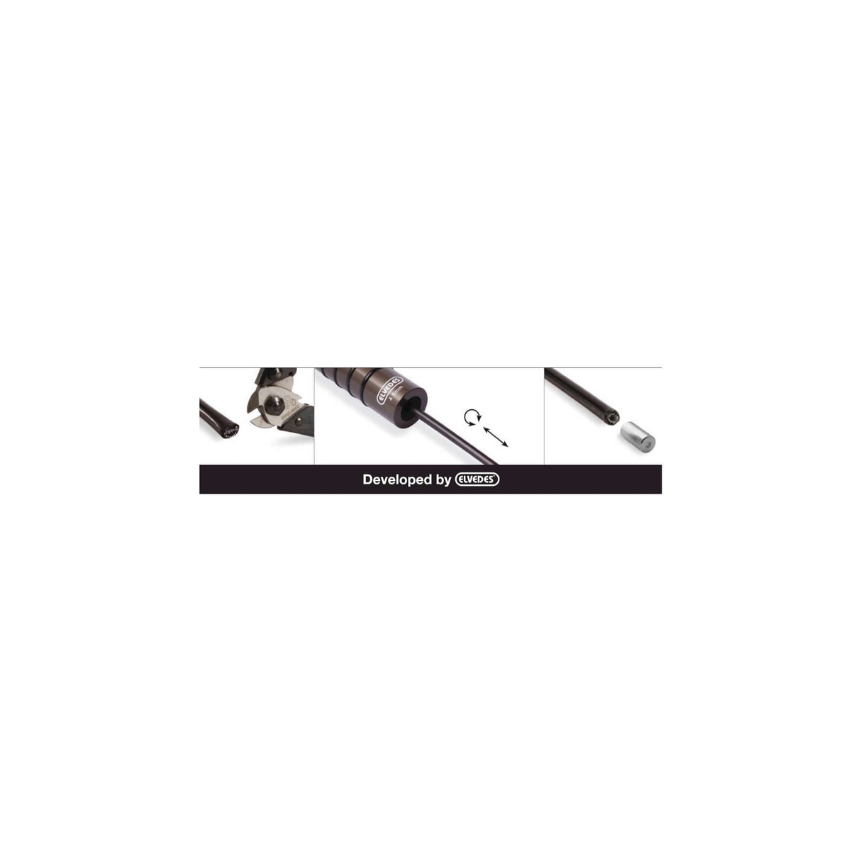 Kabelprikker Elvedes voor 4,1 mm en 4,9 mm buitenkabel