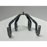 Takel co ophanghaken met beschermingsrubber rvs (2st)