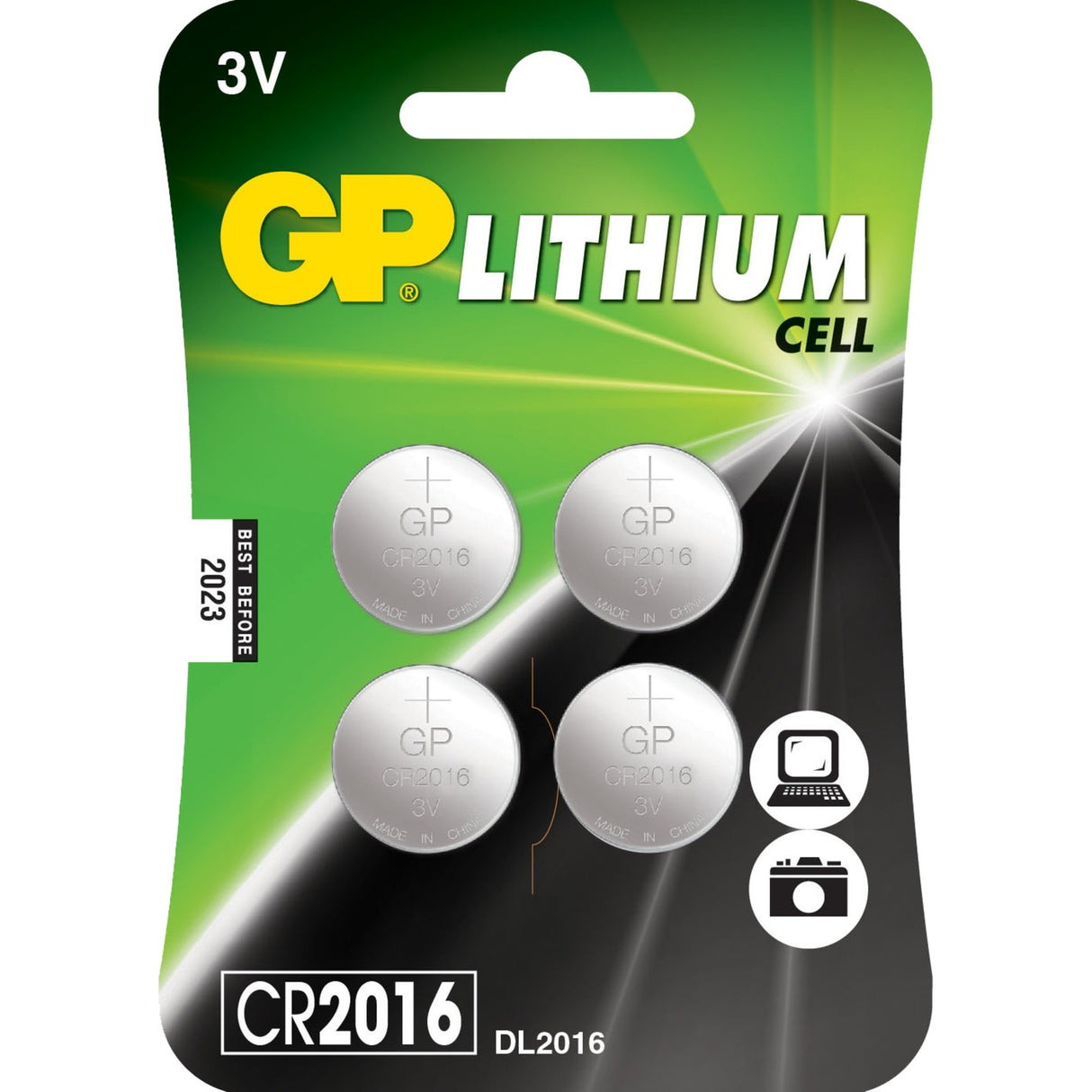 GP Batteries CR2016