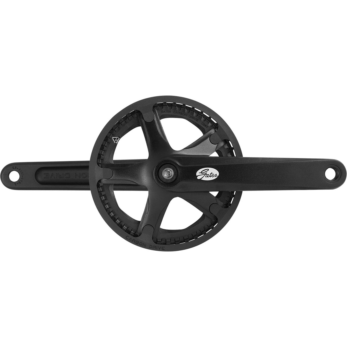 Gates crankstel cdn s150 46t 170mm pvc beschermrand zwart