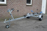Rubber boottrailer kussen 130x100mm zwart