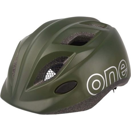 Kinder helm xs 46-53cm bobike one plus olive Groen