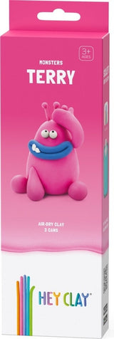 Hey-clay terry 3 cans boetseerklei