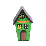 Groot griezelig huis halloween led decoratie