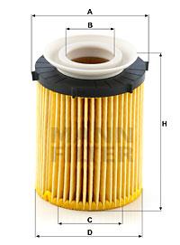 Mann-filter mann oliefilter